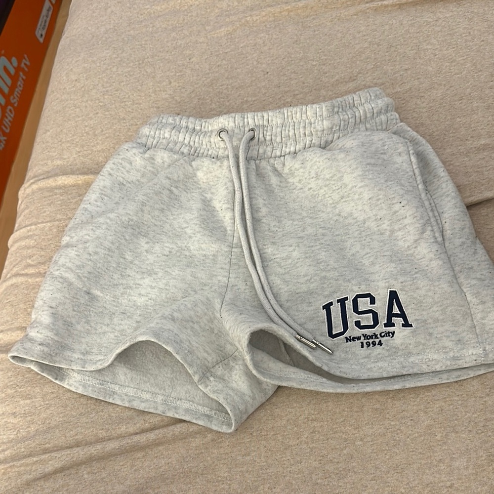 USA Gray Women's Shorts